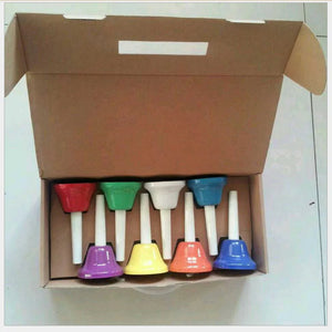 Campanas de Colores - Set de 8 Campanas Musicales para Niños