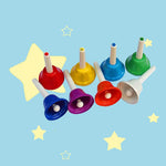 Campanas de Colores - Set de 8 Campanas Musicales para Niños